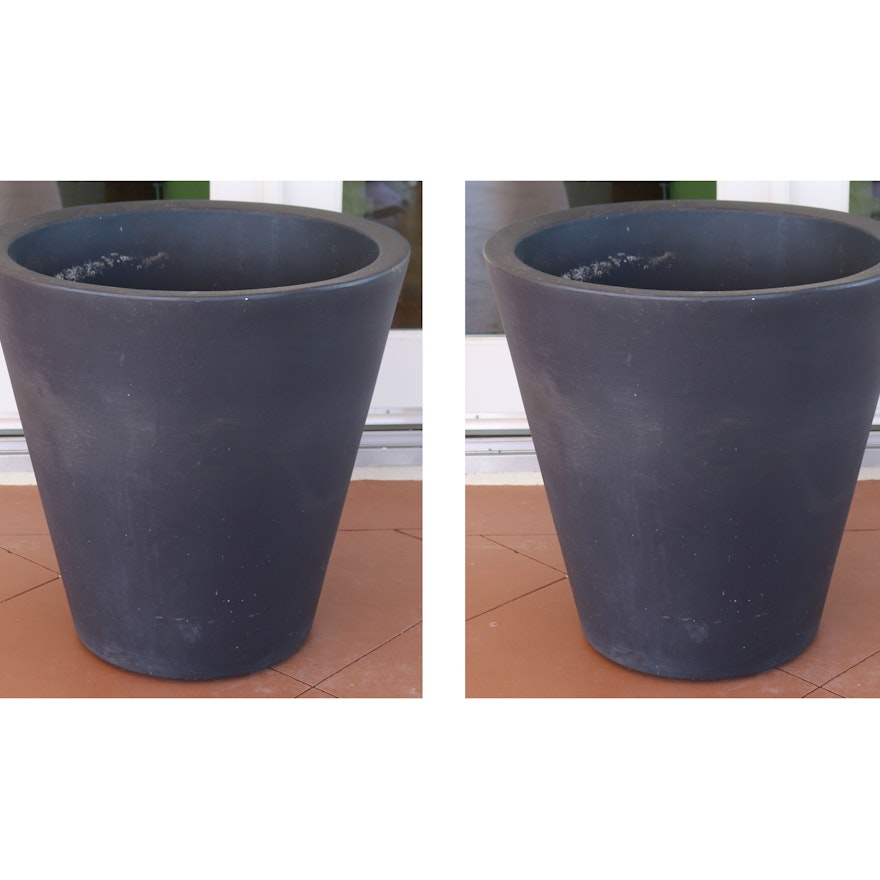 Pair of Design Within Reach "New Pot" Planters