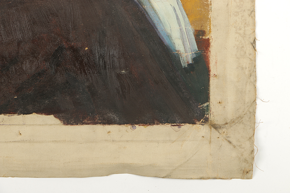 Emily B. Waite Oil on Canvas Portrait of Man