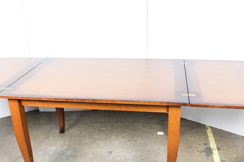 Arhaus Wooden Fold-Out Dining Table