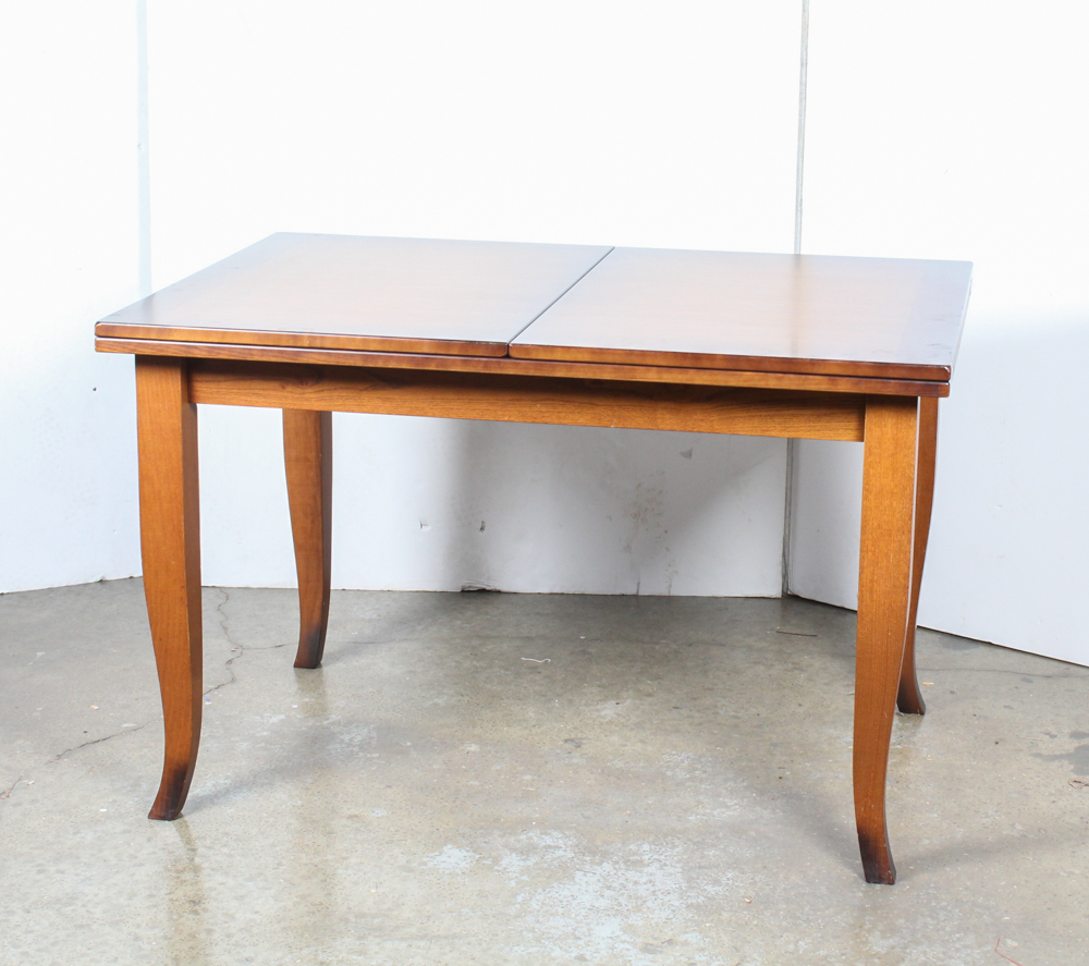 Arhaus Wooden Fold-Out Dining Table