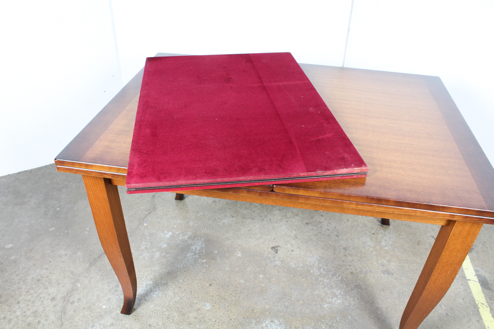 Arhaus Wooden Fold-Out Dining Table