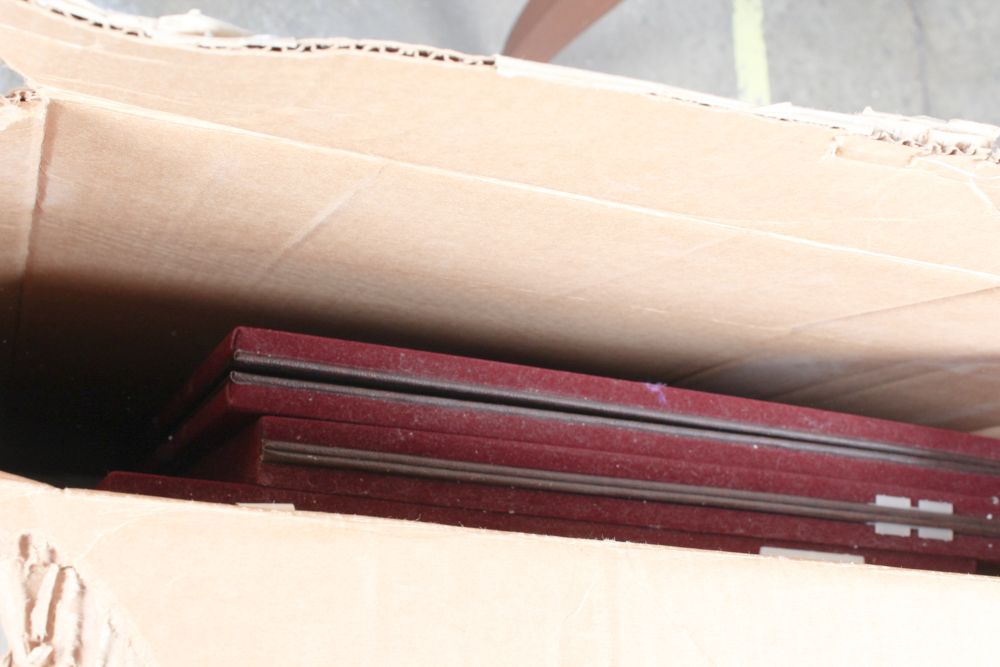 Arhaus Wooden Fold-Out Dining Table