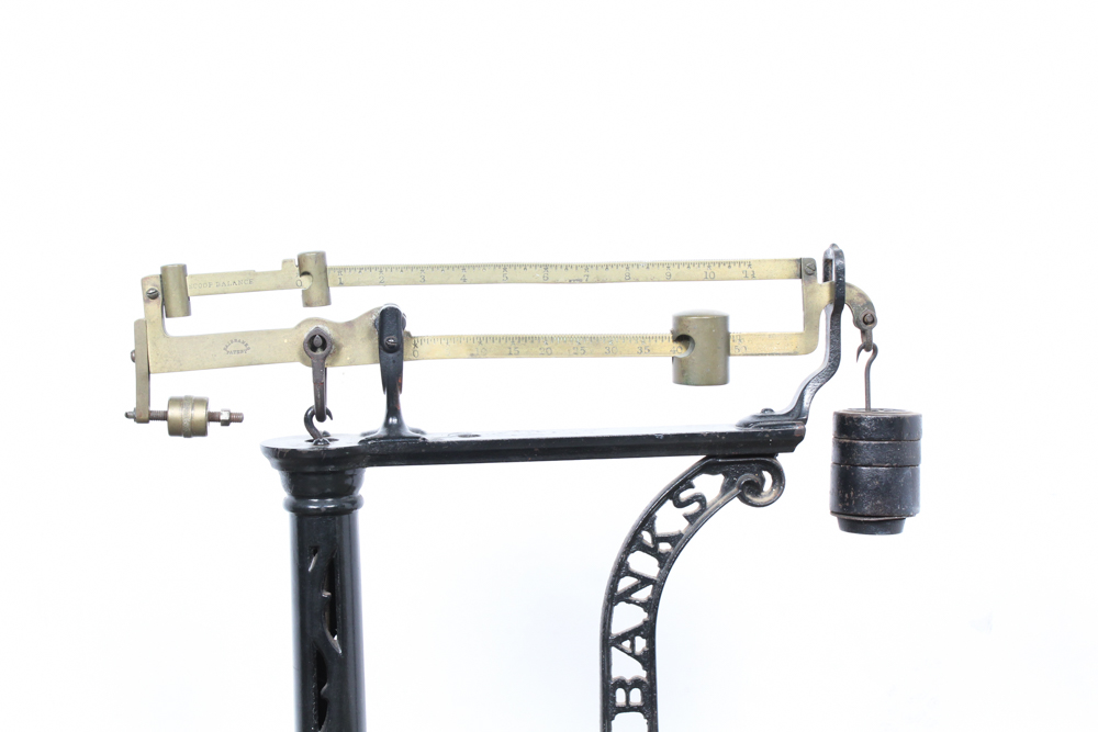 Antique Fairbanks Cast Iron Scale