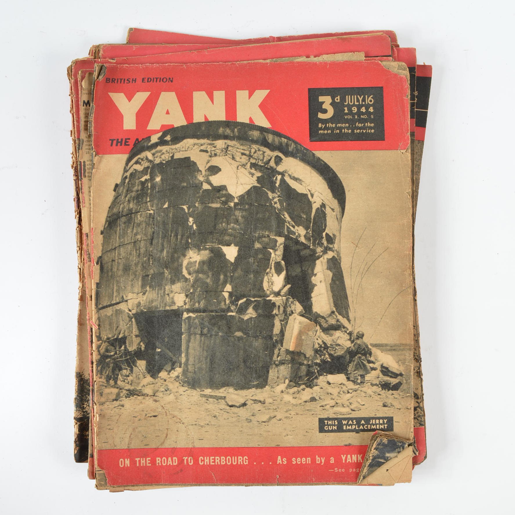 1944 and 1945 "Yank: The Army Weekly" Magazines