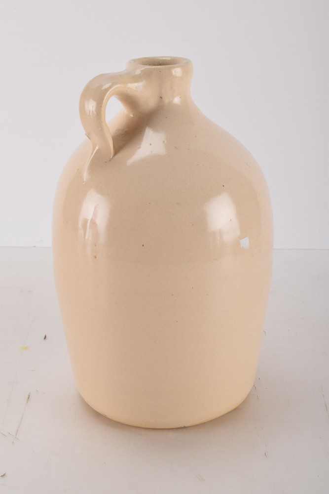 P. R. Storie Pottery Co. Hand-Painted Pottery Jug