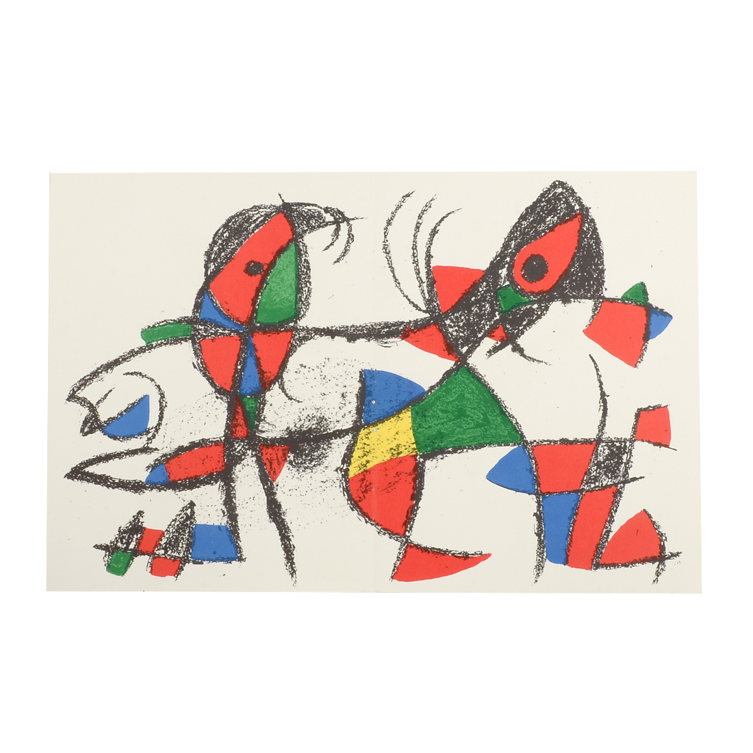 Joan Miró Hand-Pulled Lithograph from "LITHOGRAPHS II"