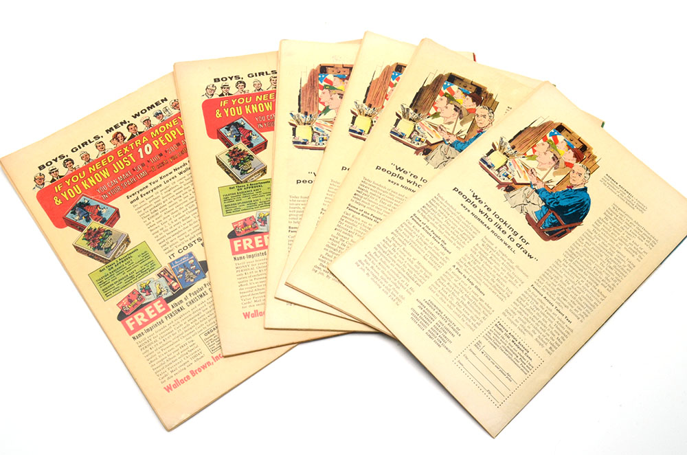 Vintage Marvel Comics "The Ghost Rider" Issues No. 2-7