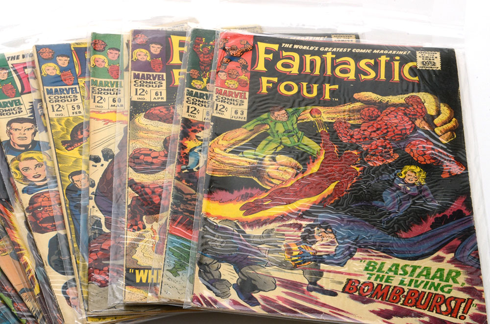 Silver Age Marvel Comics Featuring the Fantastic Four