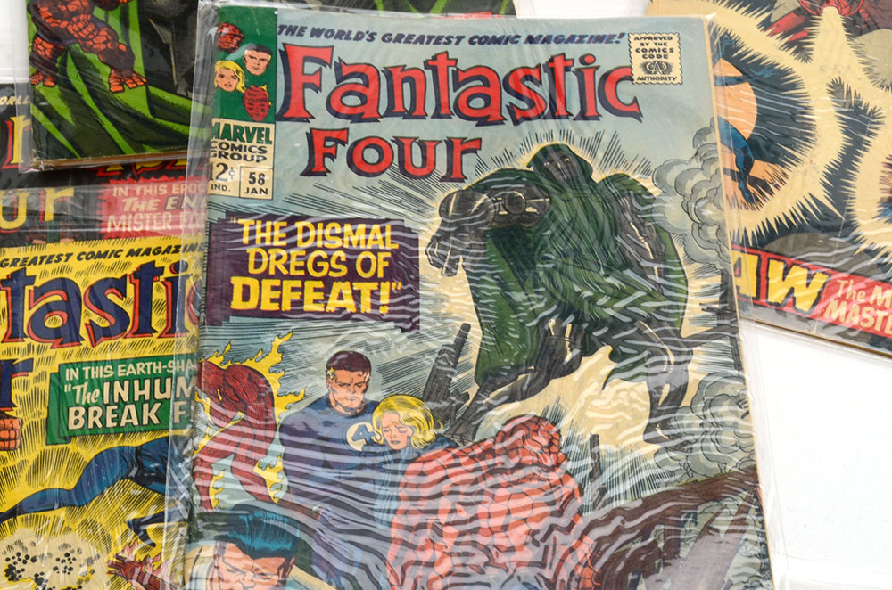 Silver Age Marvel Comics Featuring the Fantastic Four
