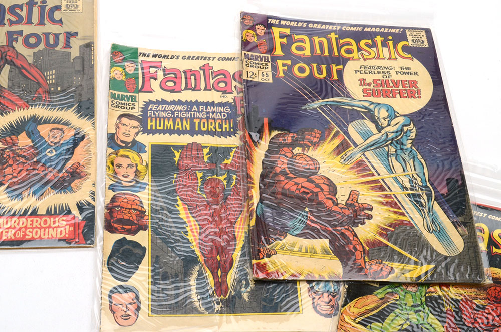 Silver Age Marvel Comics Featuring the Fantastic Four