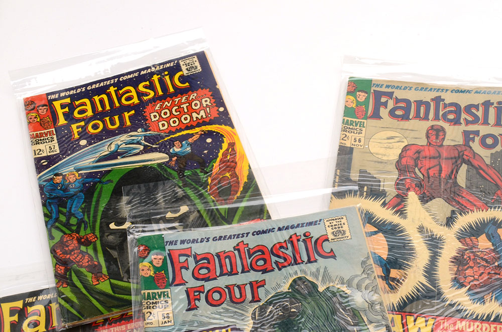 Silver Age Marvel Comics Featuring the Fantastic Four