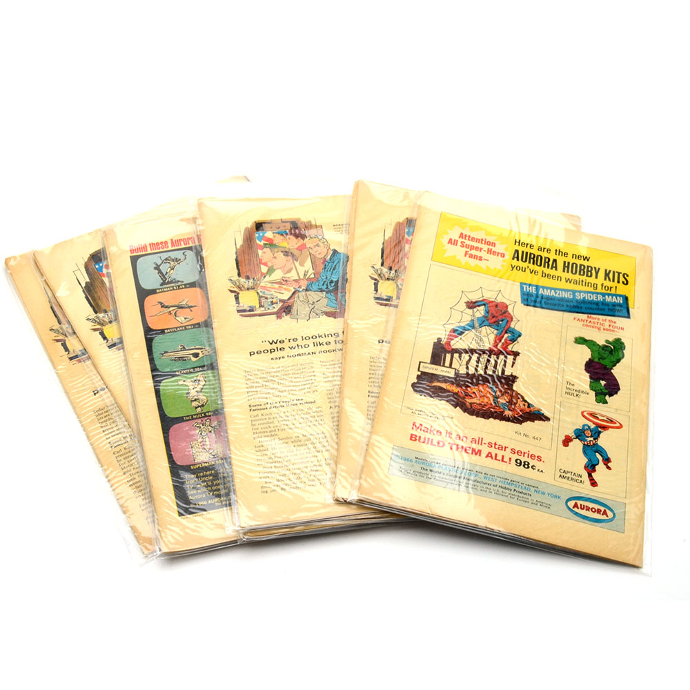 Silver Age Marvel Comics Featuring the Fantastic Four