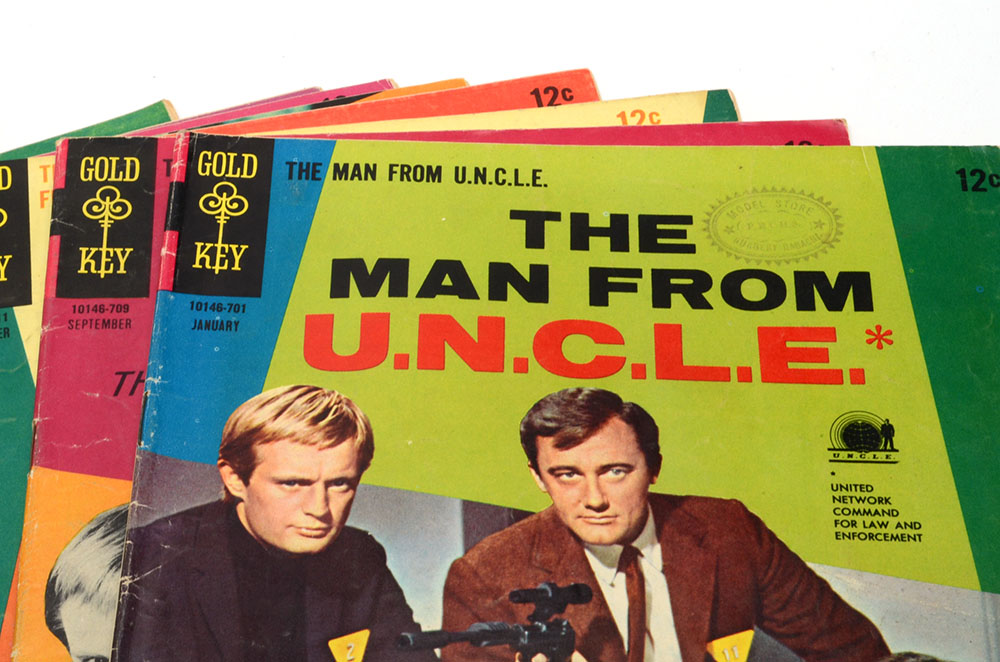 Vintage Gold Key "The Man From U.N.C.L.E." Comics Issues No. 10-22