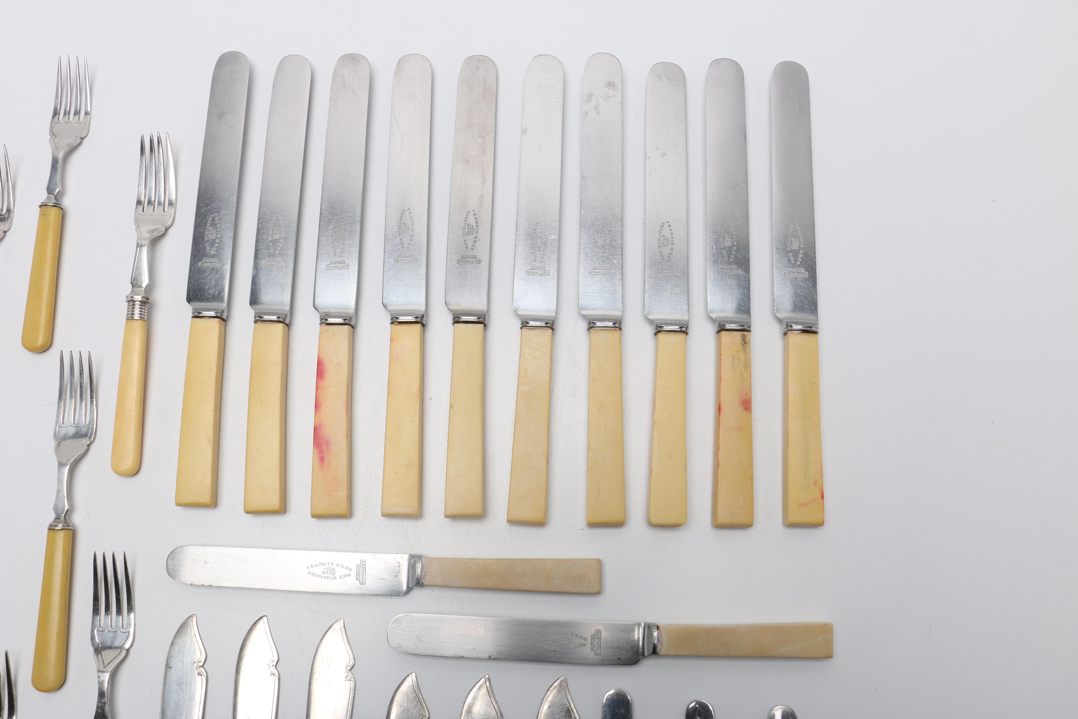 Joseph Elliot & Sons Sheffield Flatware Set