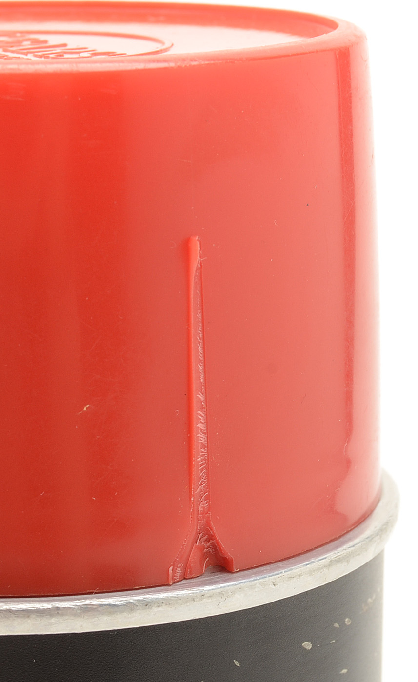Vintage Black Tin Lunchbox and Thermos