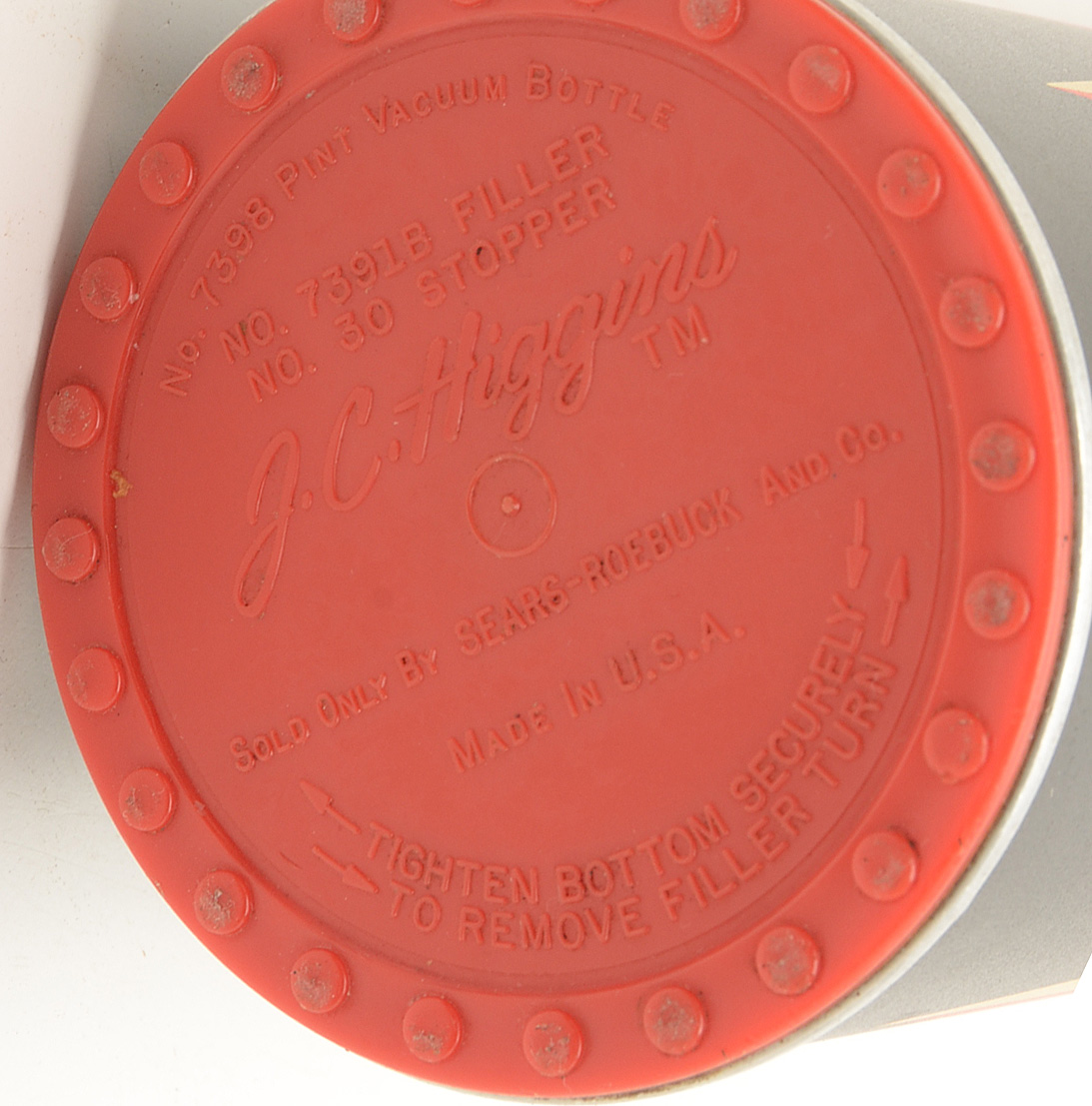 Vintage Black Tin Lunchbox and Thermos