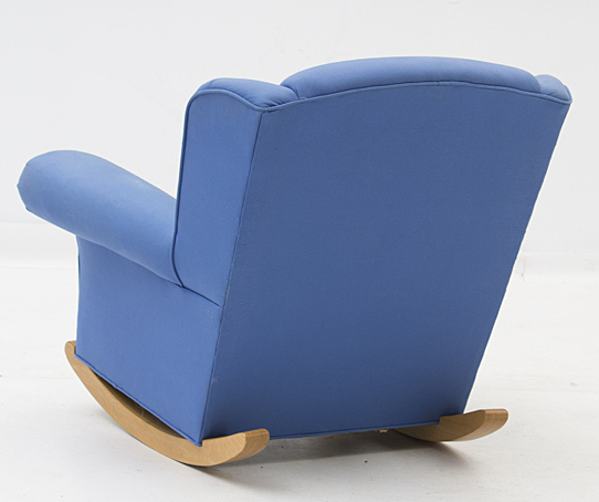Rocking Wing-Back Armchair