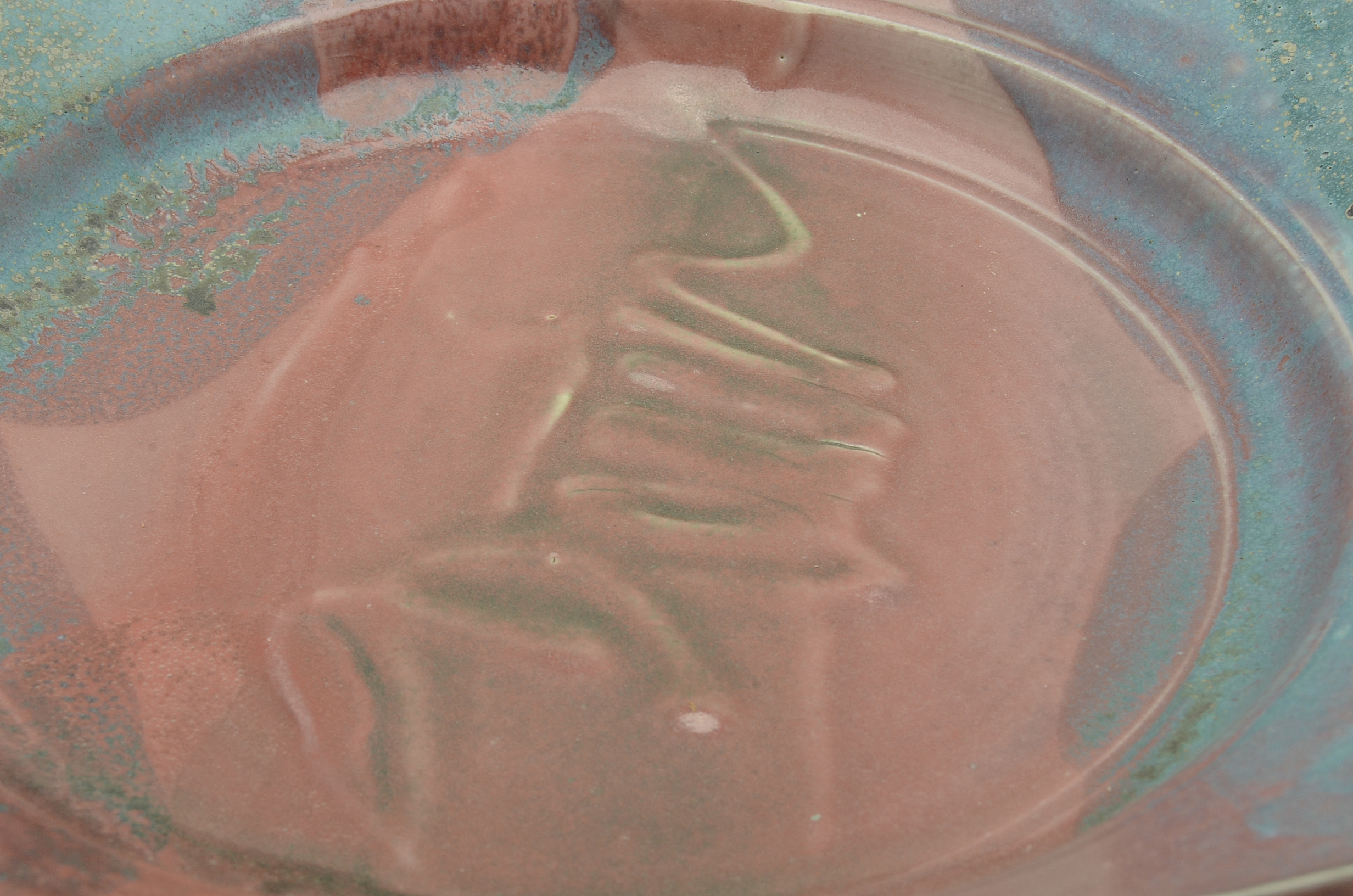 Signed, Hand Thrown and Altered White Stoneware Bowl