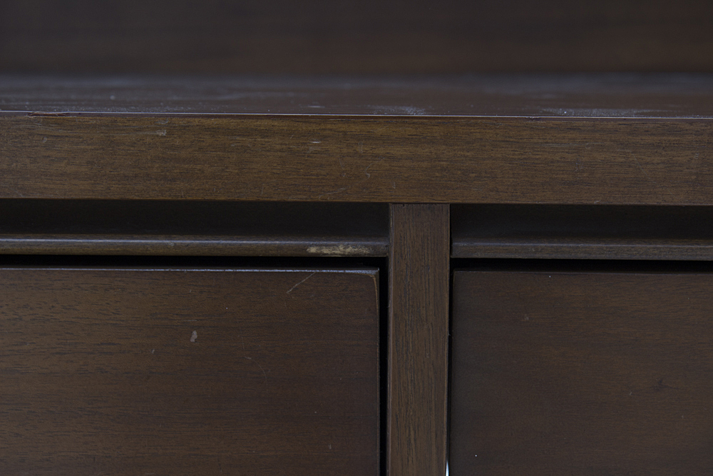 Mid Century Modern "PaceMaker" Desk by Broyhill With Chair