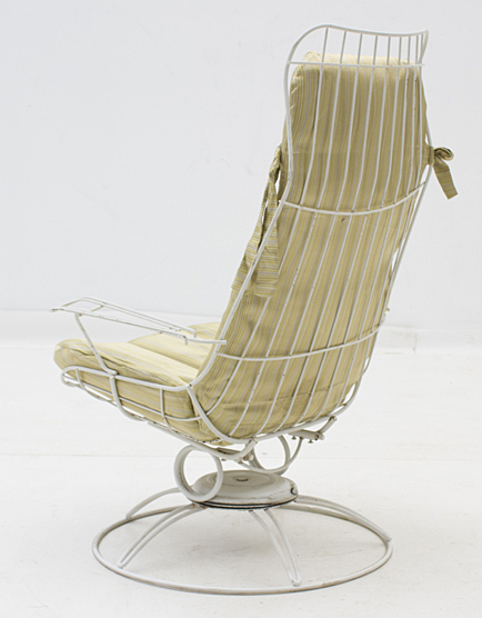 Pair of Vintage Outdoor Swivel Chairs