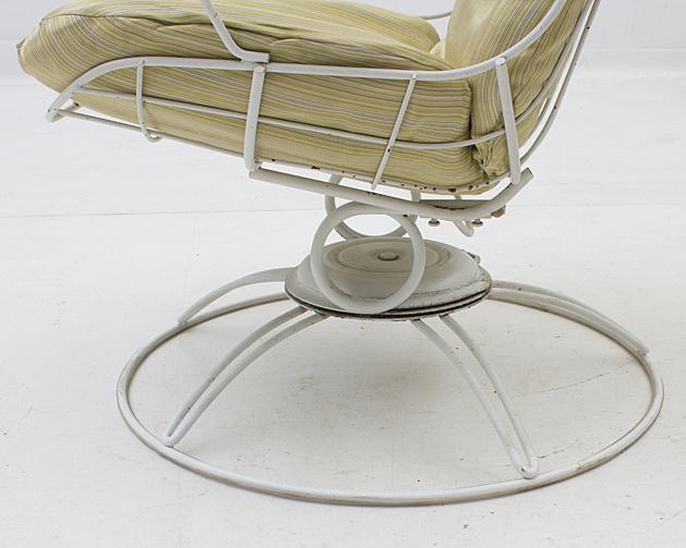 Pair of Vintage Outdoor Swivel Chairs