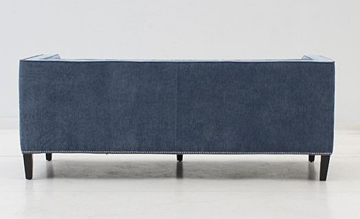Tov "Cooper" Sofa in Blue Velvet