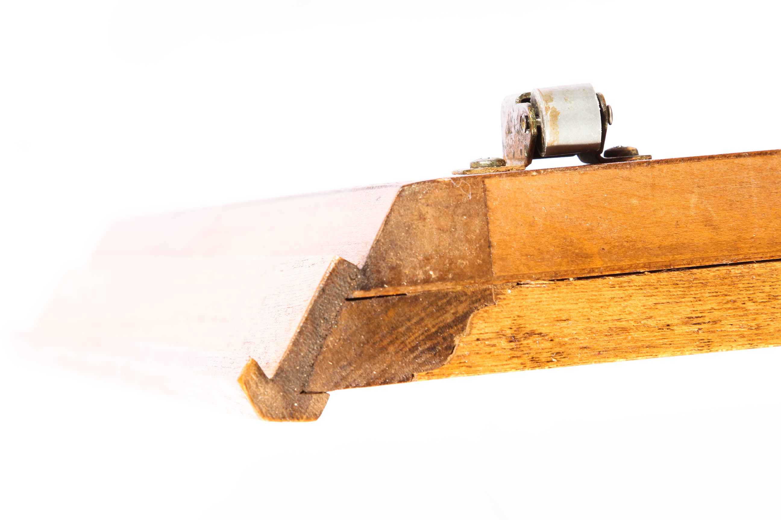 Vintage Accent Table With Storage