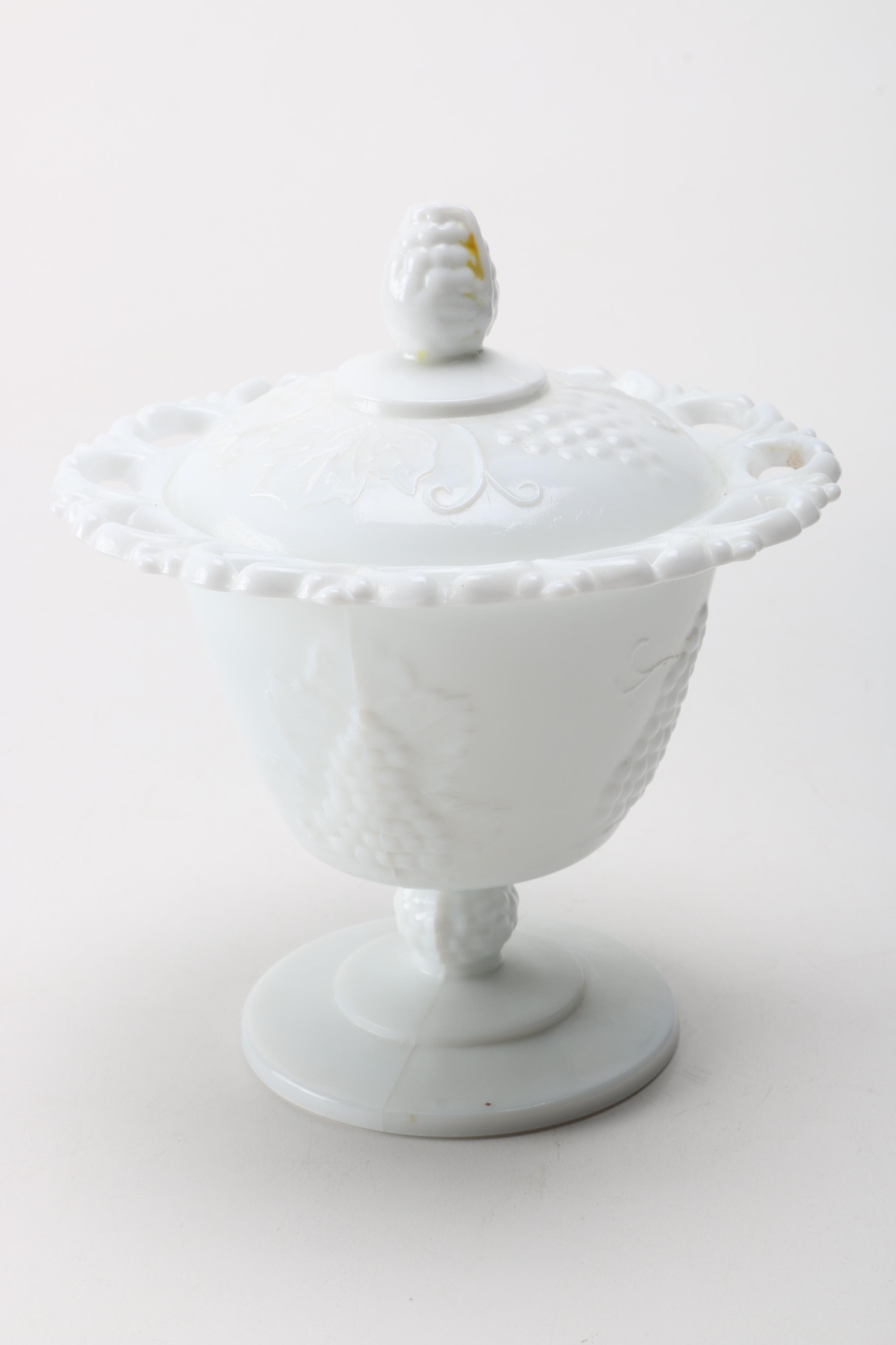 Westmoreland Milk Glass Pieces