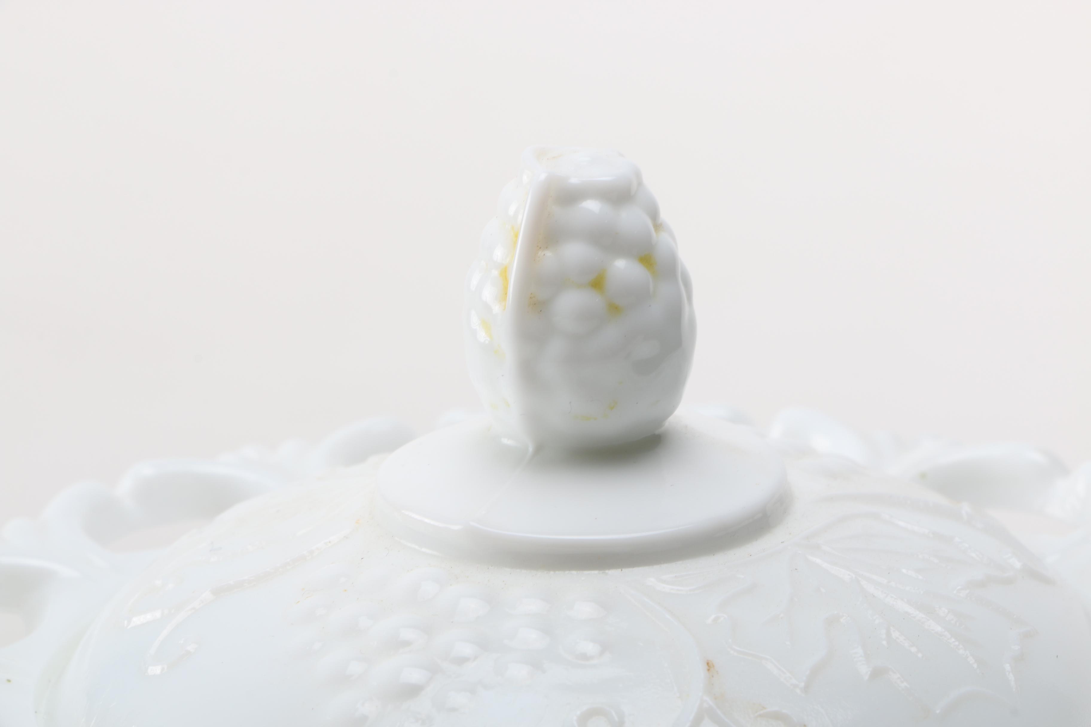 Westmoreland Milk Glass Pieces