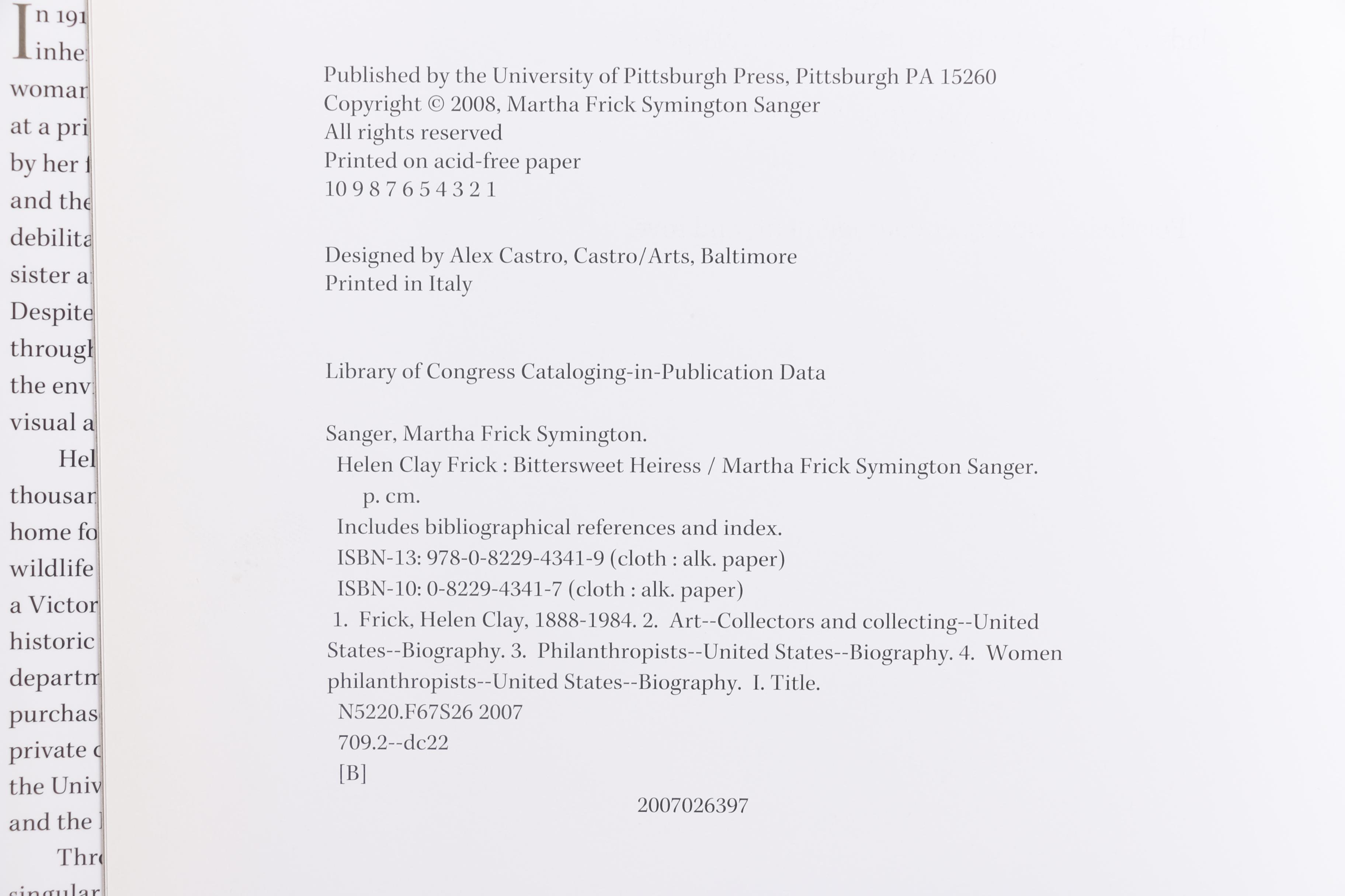 History Books of Pittsburgh