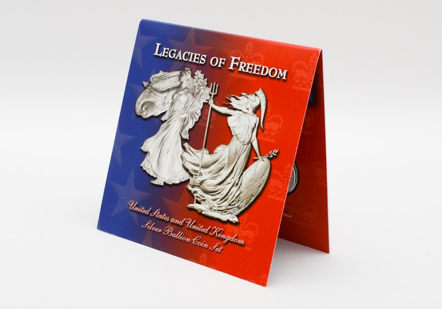 'Legacies of Freedom' Silver Bullion Coin Set