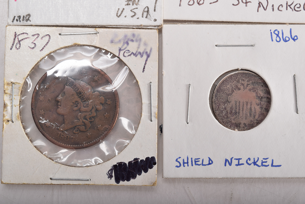 Assortment of 19th Century United States Coins