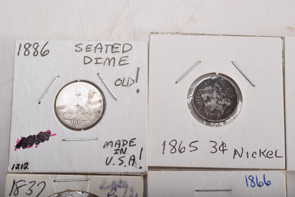 Assortment of 19th Century United States Coins