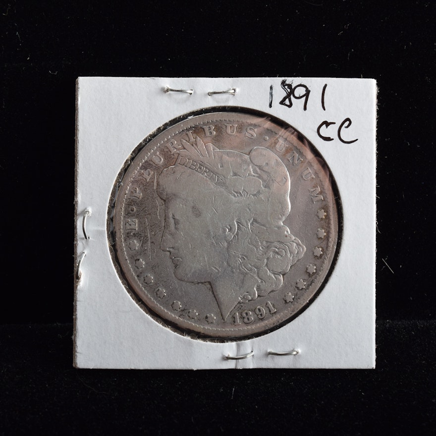 1891 Carson City Morgan Silver Dollar