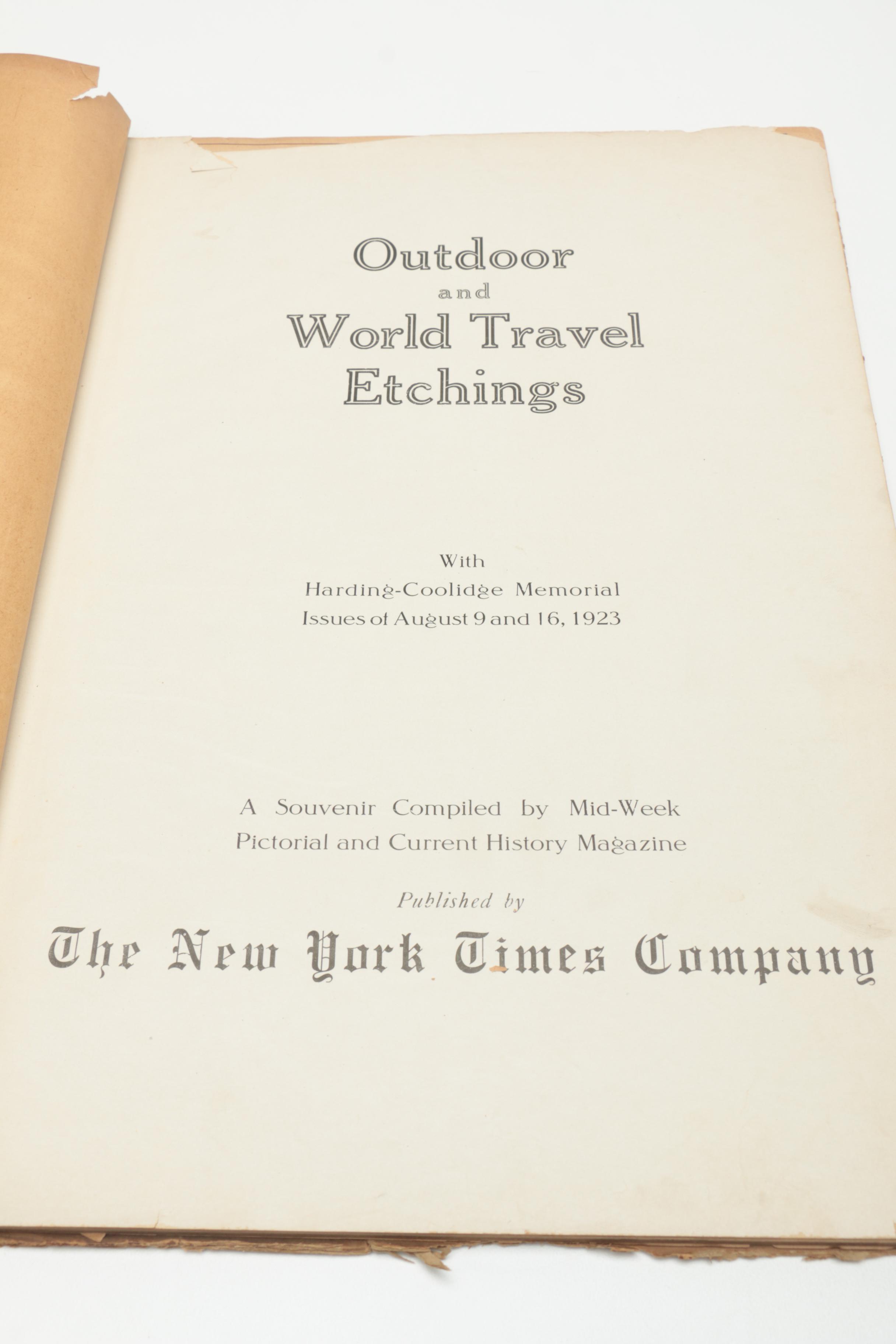 1920s Pictorial Portfolios Published by The New York Times Company