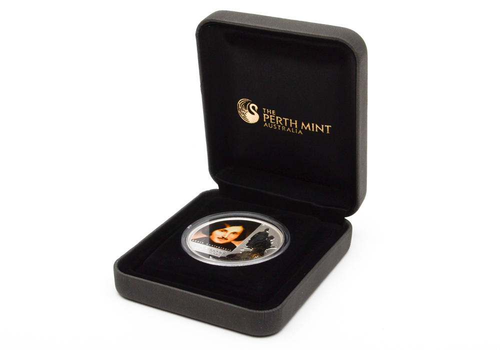 Perth Mint Great Russian Minds Nikolai Gogol Colorized Silver Coin