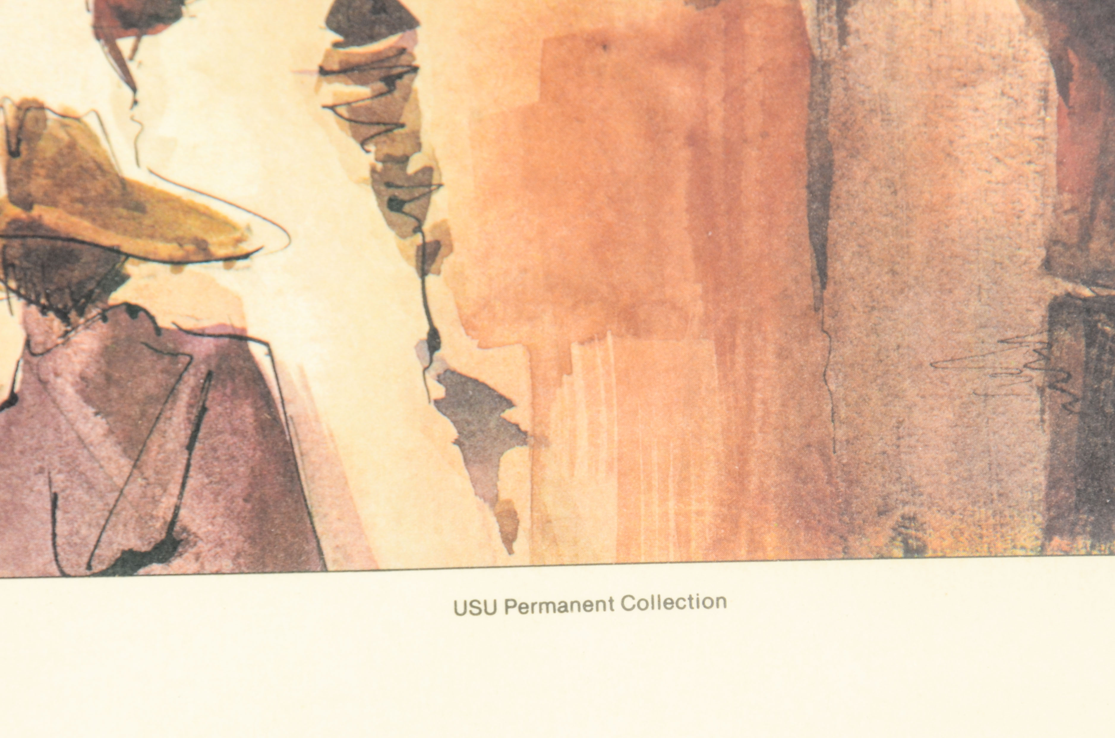 Betty DeMaree Signed Offset Lithograph