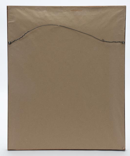 Offset Lithographic Reproduction of Art Nouveau Woman's Portrait