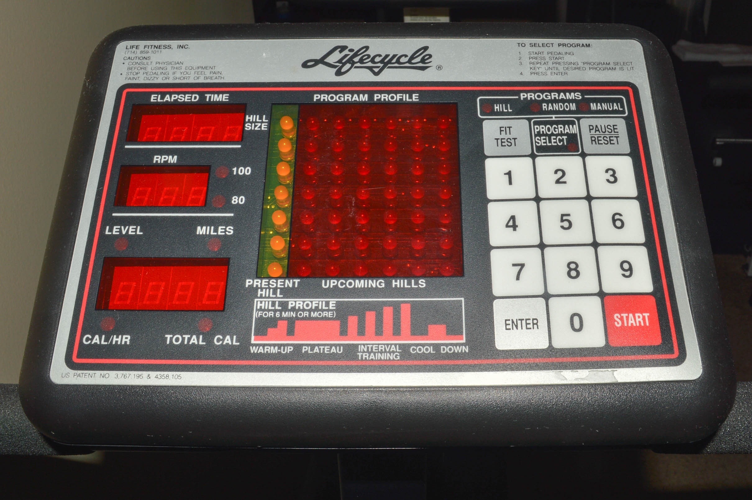 Lifecycle 5500 Exercise Bike