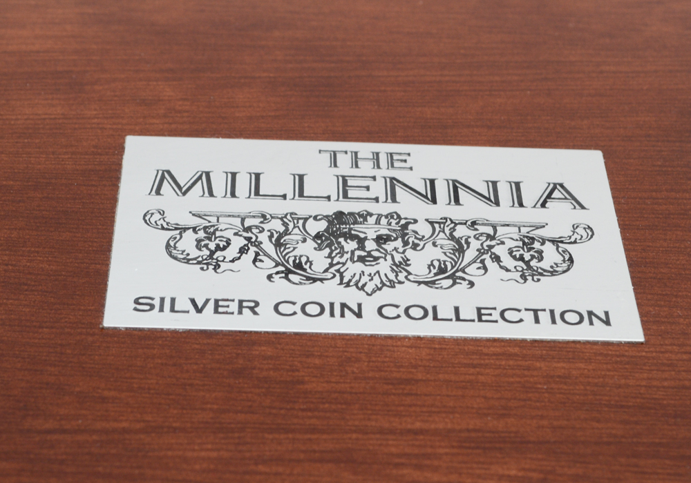Franklin Mint "The Millennia" Silver Coin Collection