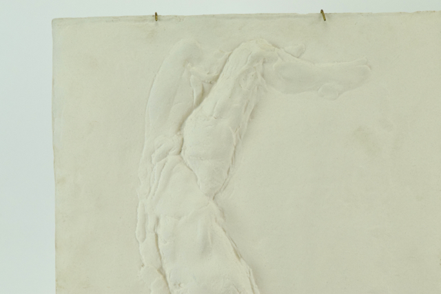 Ceramic Bas-Relief Sculpture "Torso" After Tuska