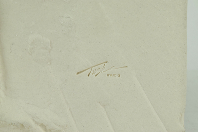 Ceramic Bas-Relief Sculpture "Torso" After Tuska