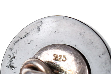 Sterling Silver Black Oynx Cufflinks