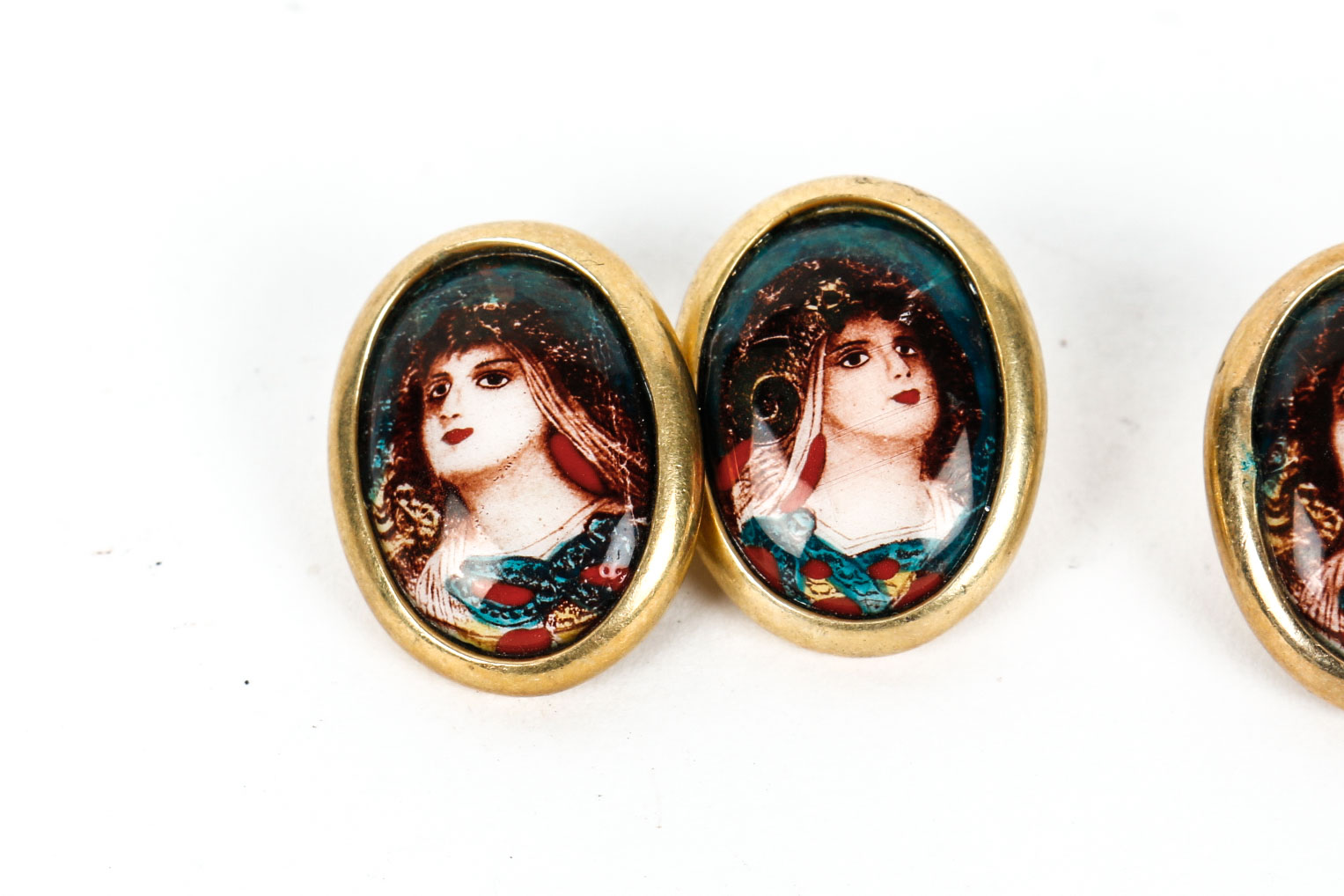 Vermeil Sterling Silver Cufflinks