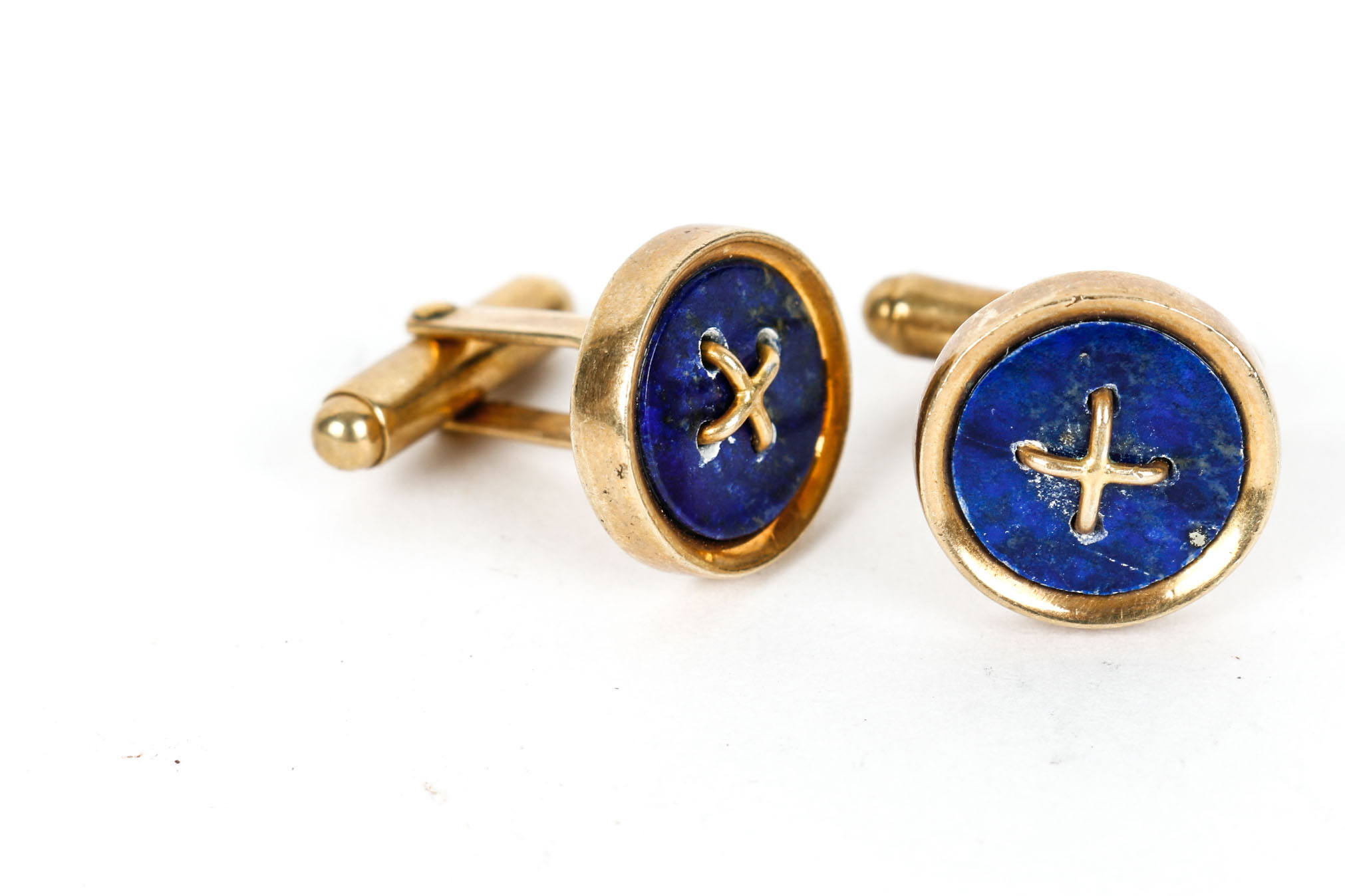 Vermeil Sterling Silver Cufflinks