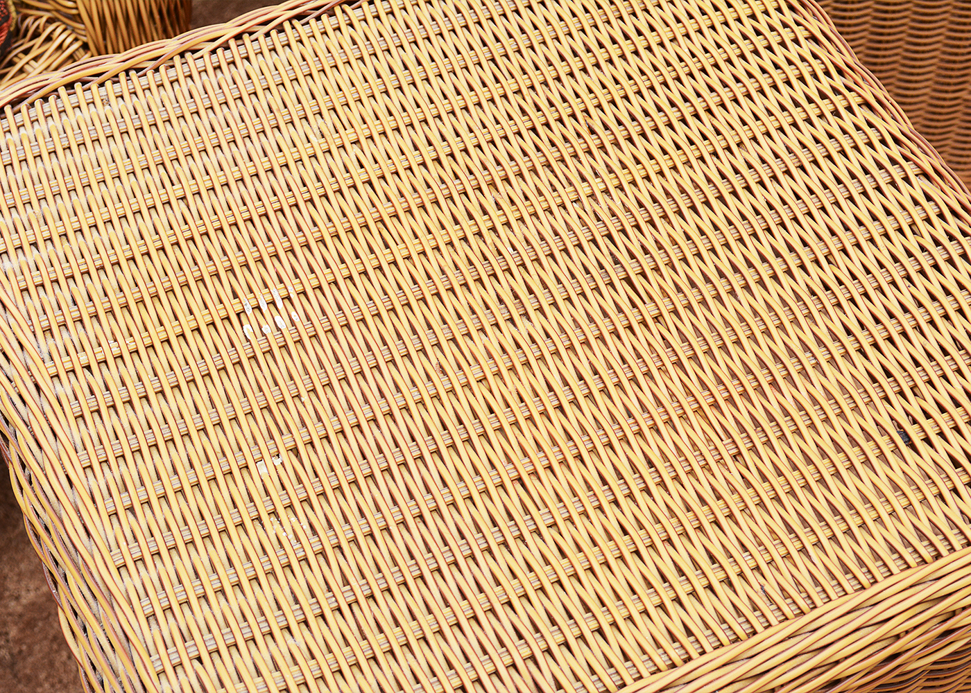 Hampton Bay Wicker Chairs and Side Table