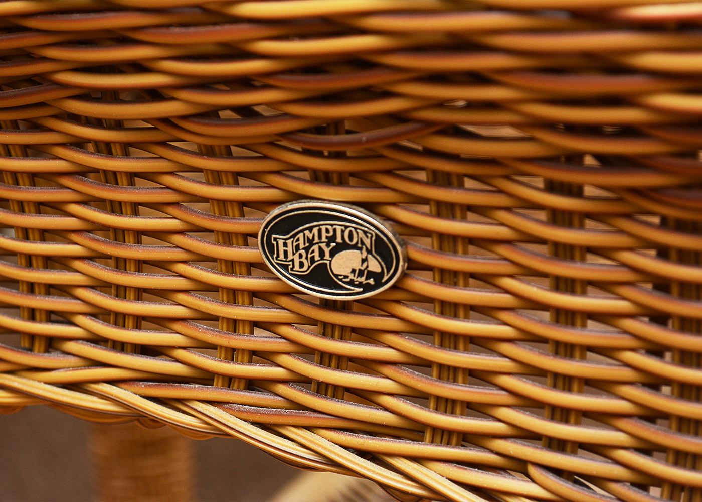 Hampton Bay Wicker Chairs and Side Table