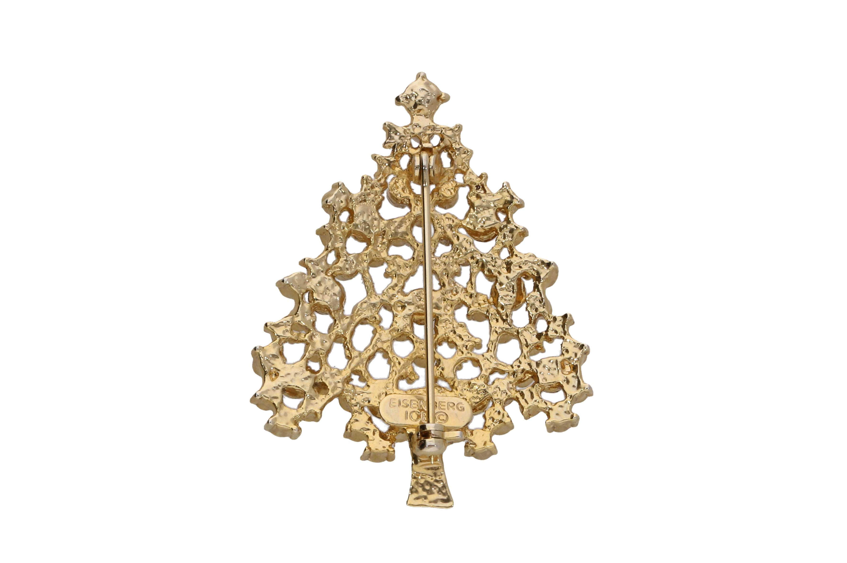 Vintage Eisenberg Ice Brooch