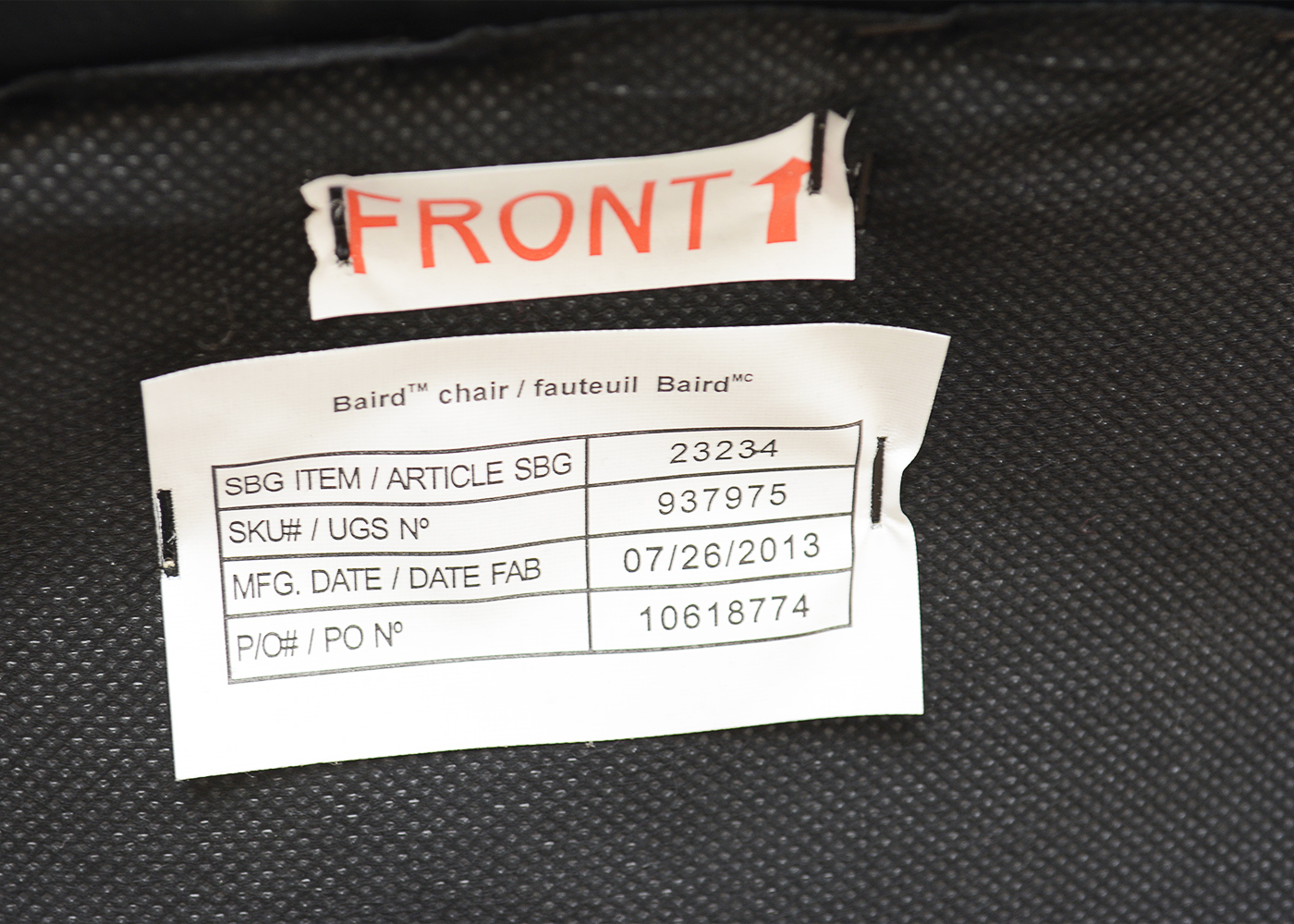 Hooker Kidney-Shaped Executive Desk and Baird Presidential Chair