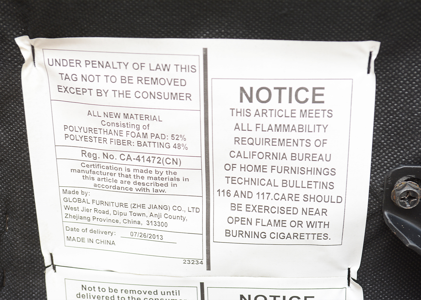 Hooker Kidney-Shaped Executive Desk and Baird Presidential Chair